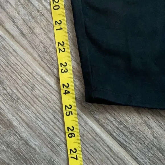 Soft Surroundings faux suede black leggings, high rise. Women’s size S petite - Picture 11 of 12